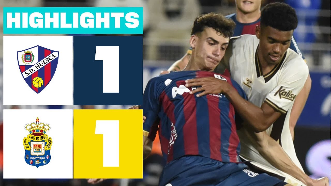 #ไฮไลท์ฟุตบอล [ ฮูเอสก้า 1 - 1 ลาส พัลมาส ] อเดลันเต้ สเปน 2025/25.10.68