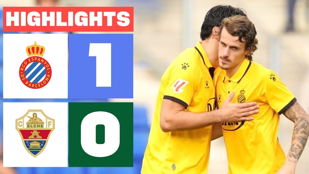 #ไฮไลท์ฟุตบอล [ เอสปันญ่อล 1 - 0 เอลเช่ ] ลาลีก้า สเปน 2025/26.10.68