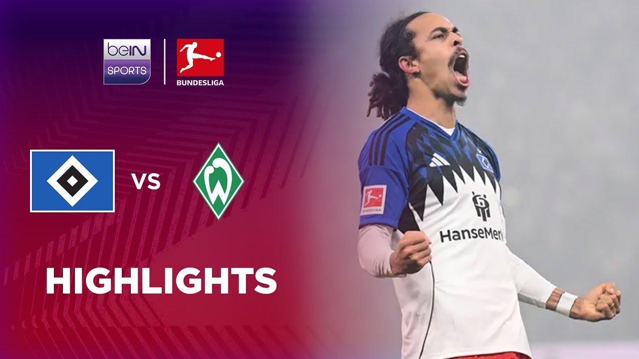 #ไฮไลท์ฟุตบอล [ ฮัมบูร์ก 3 - 2 แวร์เดอร์ เบรเมน ] บุนเดสลีก้า เยอรมัน 2025/8.12.68